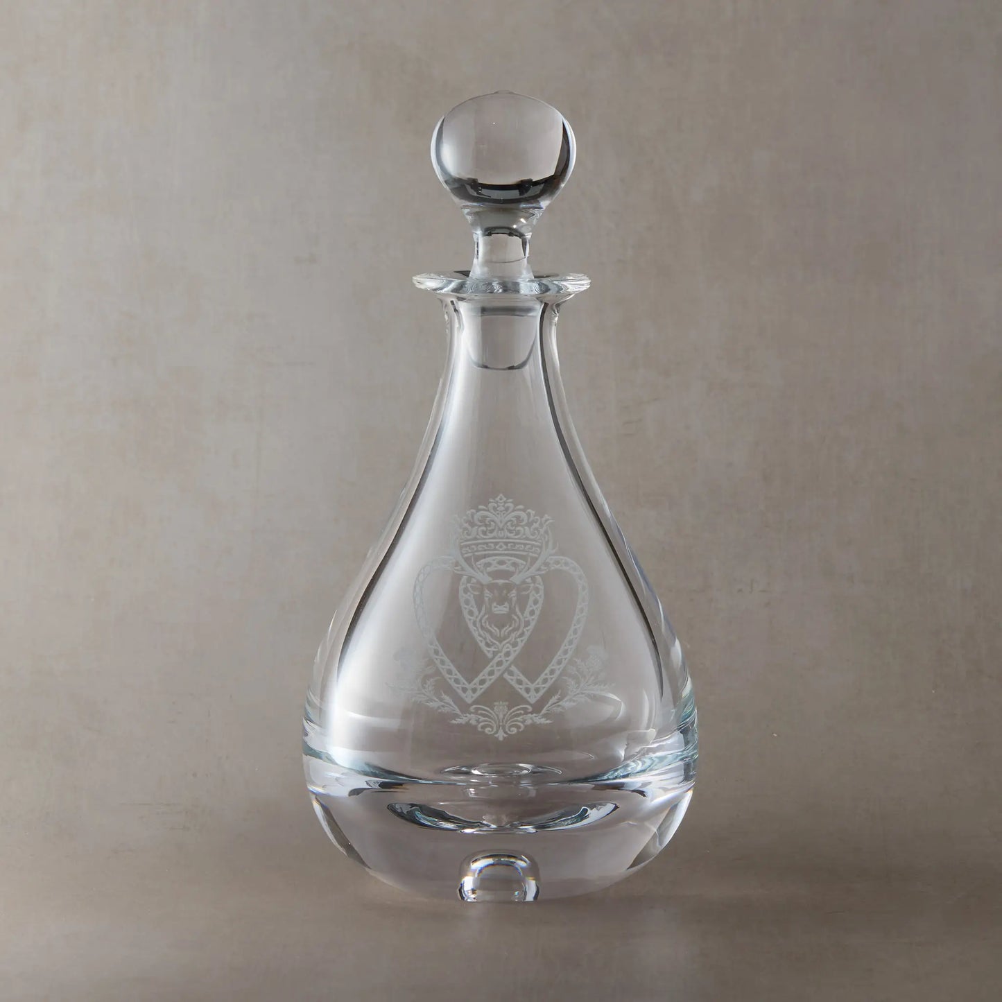 Engraved Luckenbooth Wine Decanter - The Atelier Edition