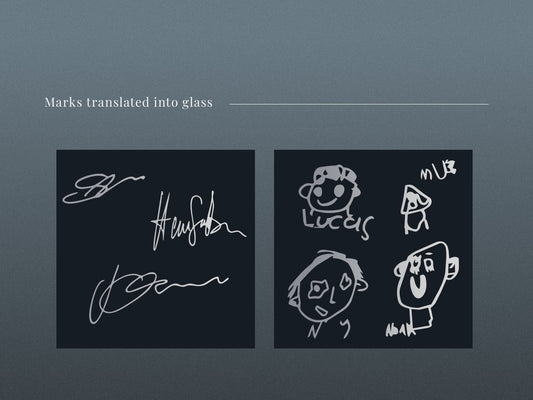 When Drawings and Signatures Become Engraving