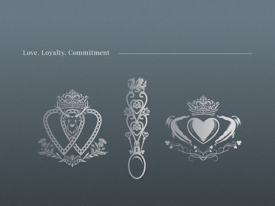 Three Symbols of Promise: Our Celtic Wedding Glassware Collections