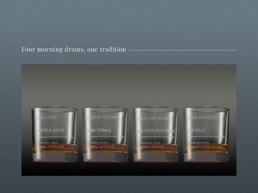 Four Morning Drams: When a Conversation Became a Collection