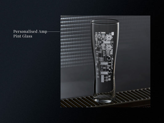 From Photograph to Glass: A Circuit Design on a Pint Glass