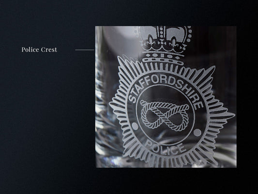 Preparing a Police Crest for Glass Engraving