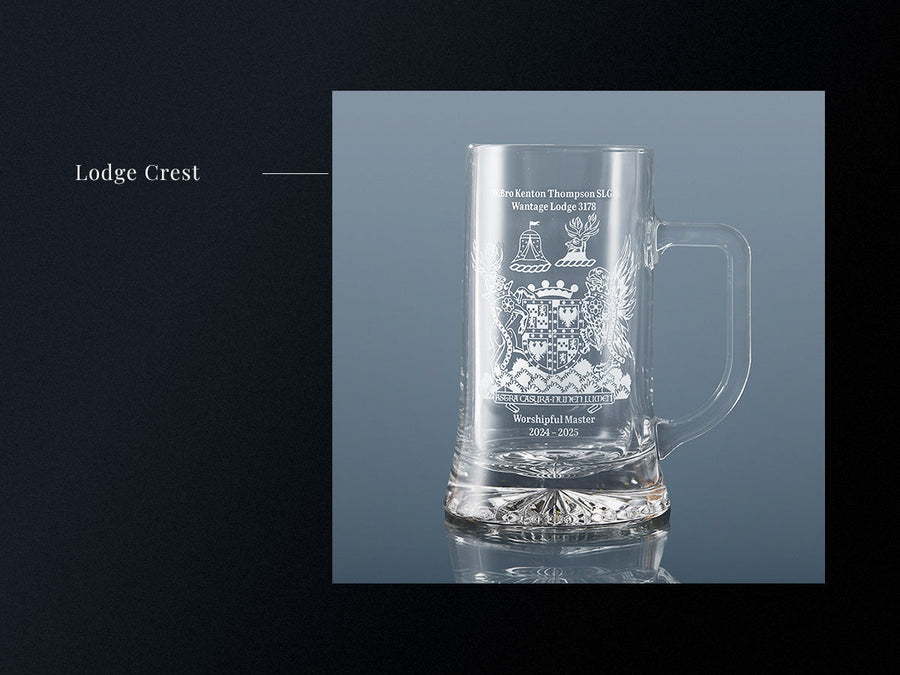 Wantage Lodge 3178: Crest Preparation for Tankard Engraving