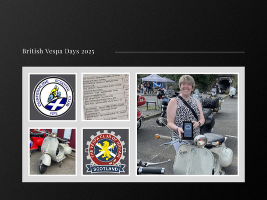 British Vespa Days 2025: Stirling