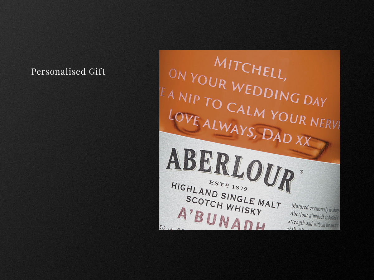 Engraved Whisky Bottle: A Personal Commission