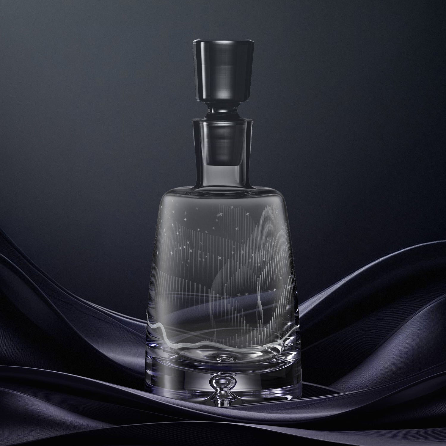 Engraved Whisky Glass, Water of Life and Celtic Symbols