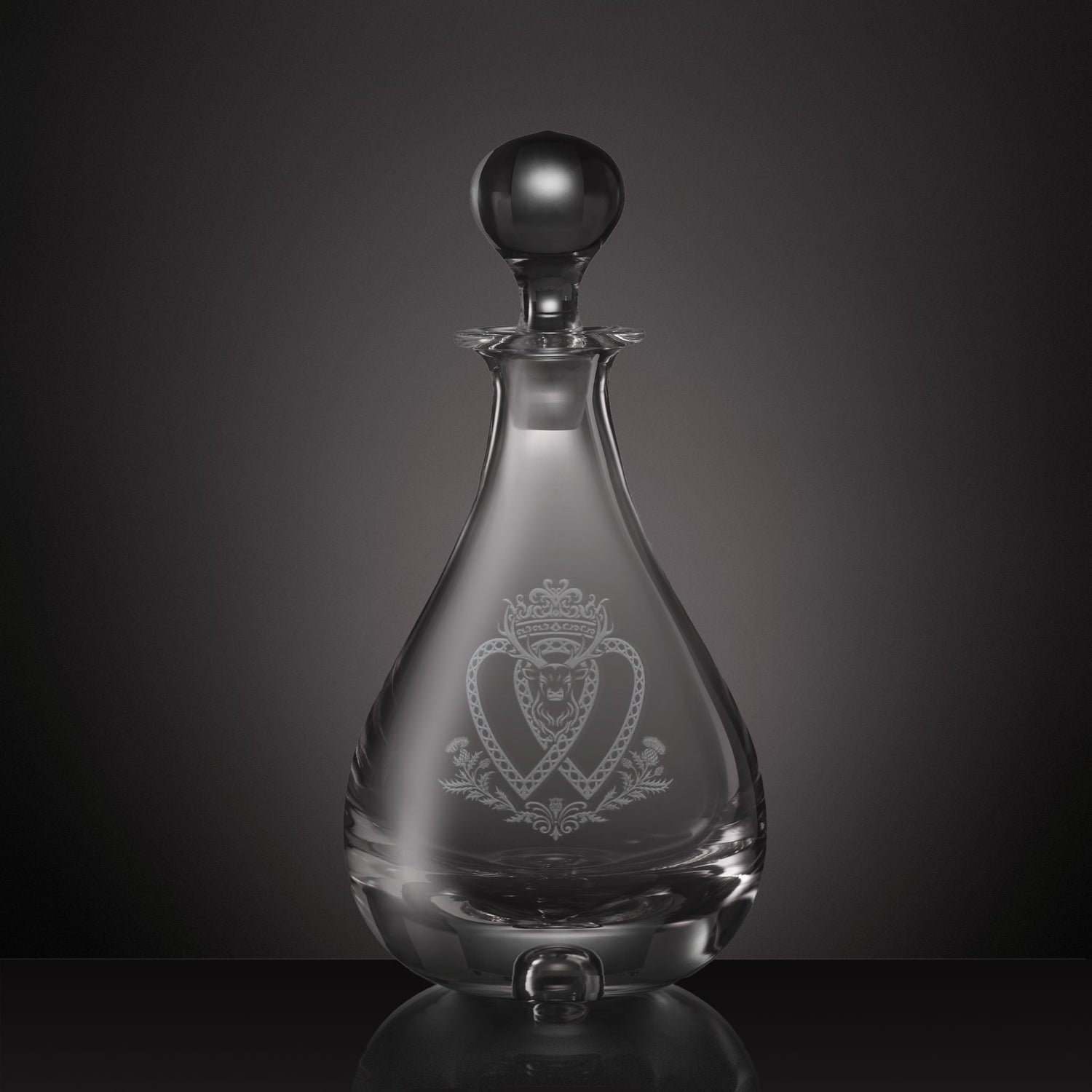 Engraved Luckenbooth Glassware