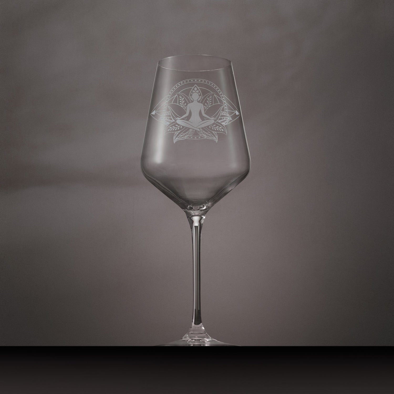 yoga gin glass