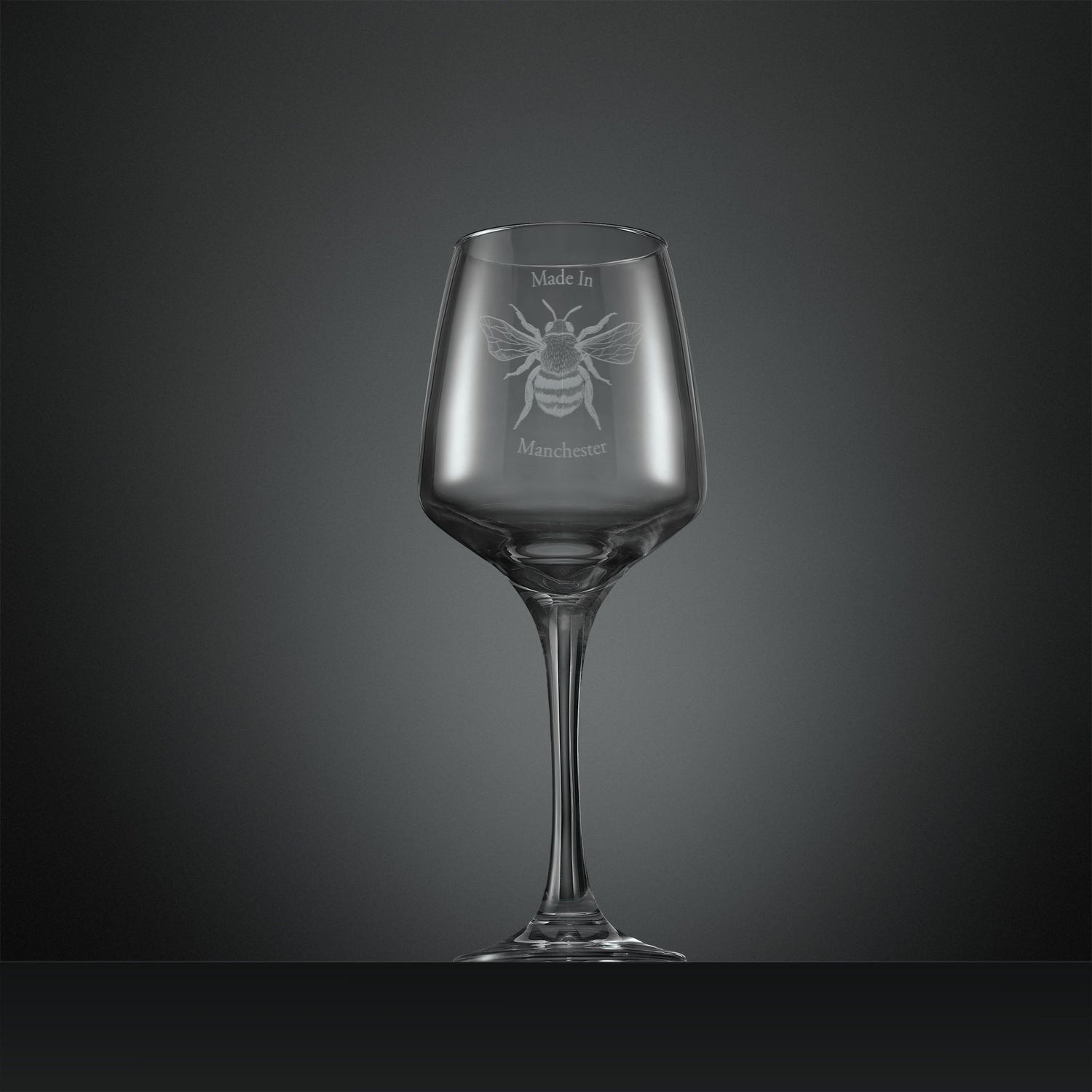 Engraved Civic Icons and Emblems Glassware