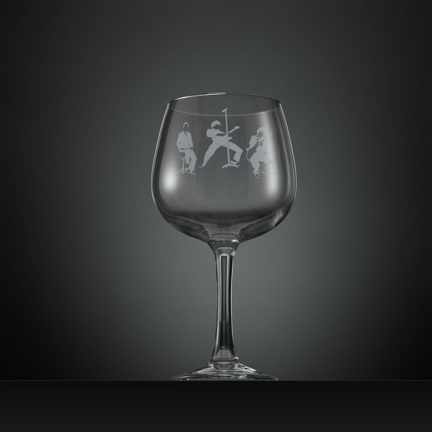 Engraved Mod-Inspired Glassware