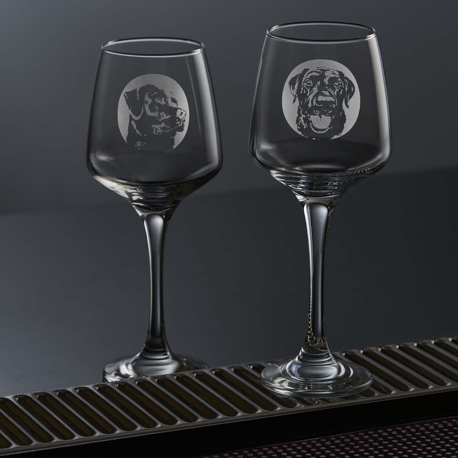 Dog Lovers Wine Glasses