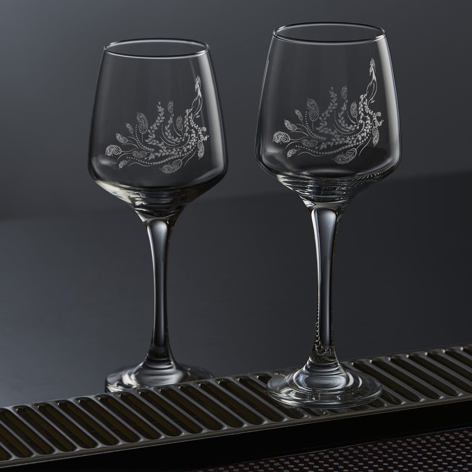 Engraved Wine Glasses