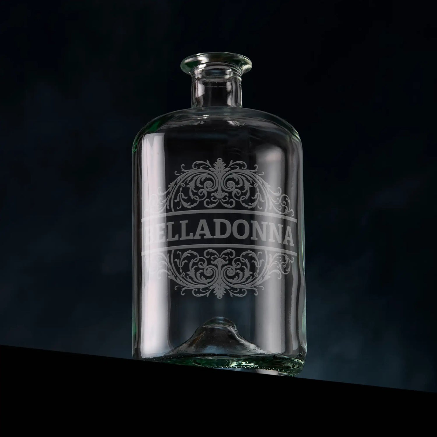 Engraved Vintage Apothecary Glassware