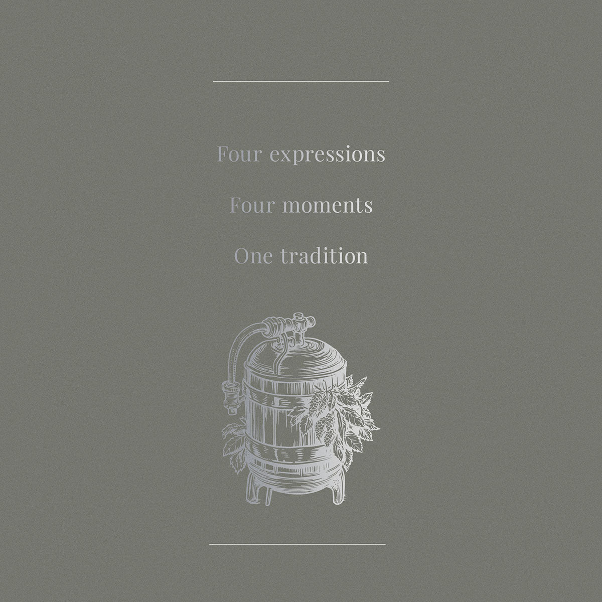 Introduction text for engraved whisky glass introducing  the four morning whisky tradition