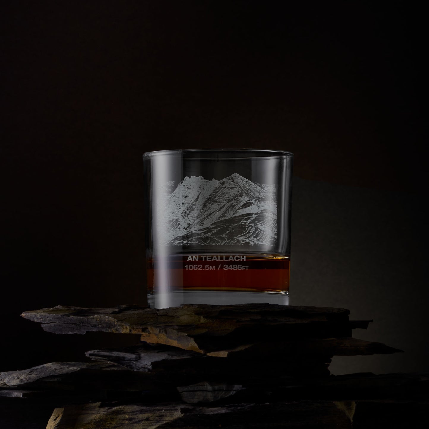 Engraved An Teallach Whisky Glass