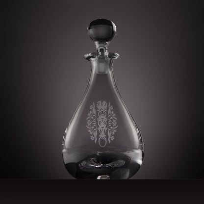 Engraved Welsh lovespoon design featuring the Welsh dragon, entwined hearts, crossed keys and daffodil motifs