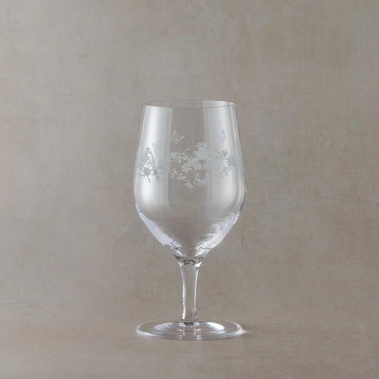 Engraved Le Jardin Mineral Water Glass - The Atelier Edition