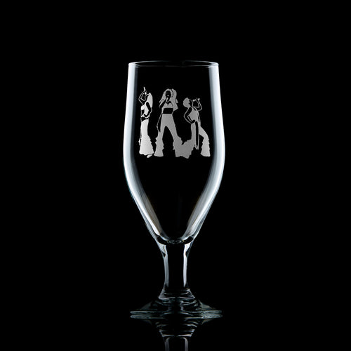 Personalised Dancing Queen Beer Glass