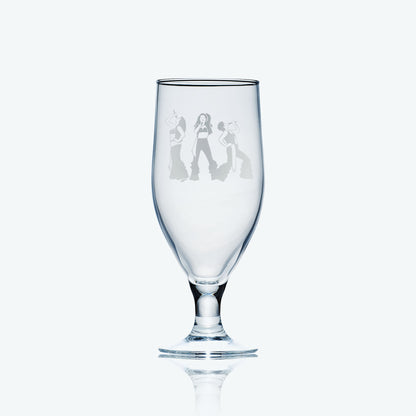 mamma mia engraved stemmed beer gklass