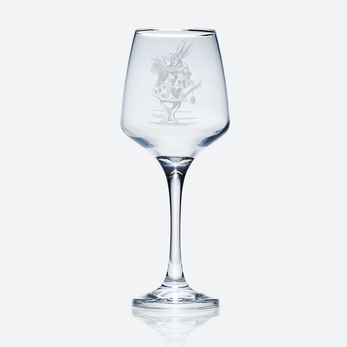 Alice's Adventures in Wonderland Wine Glass