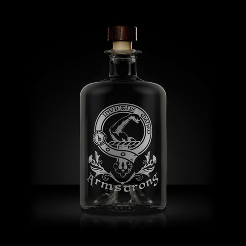 Scottish Clan Crest Decanter
