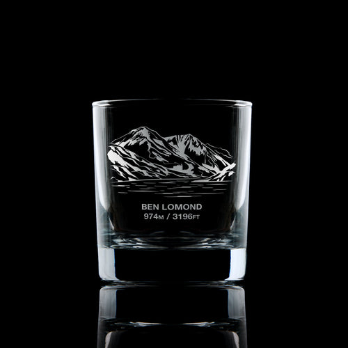 Ben Lomond Mountain Whisky Glass