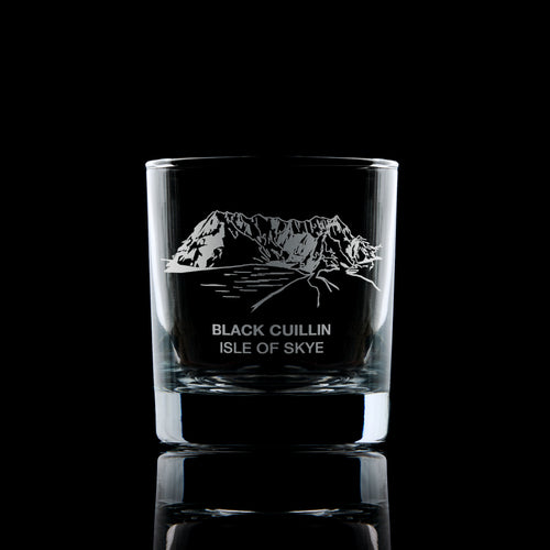 Black Cuillin Whisky Glass