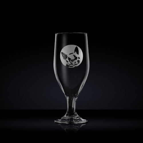 Personalised Chihuahua Beer Glass