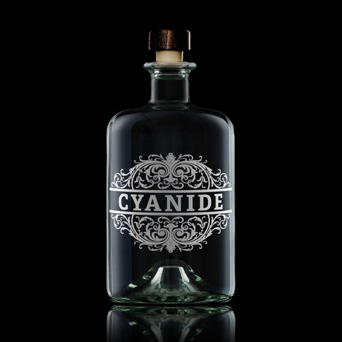 What's Your Poison Decanter - Cyanide
