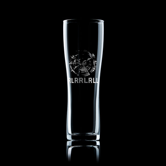 Drummers Paradiddle Pint Glass