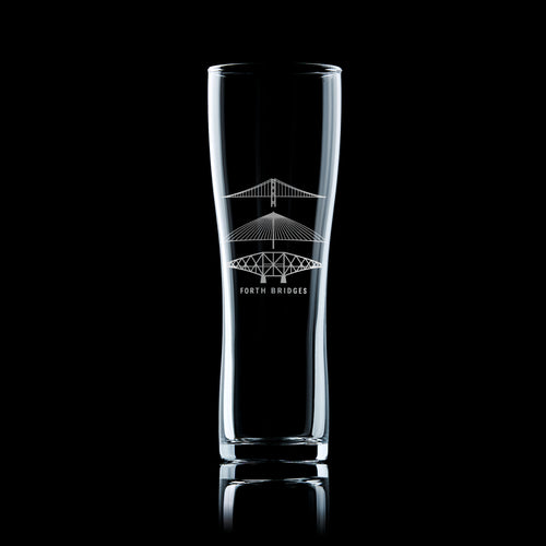Forth Bridges Pint Glass