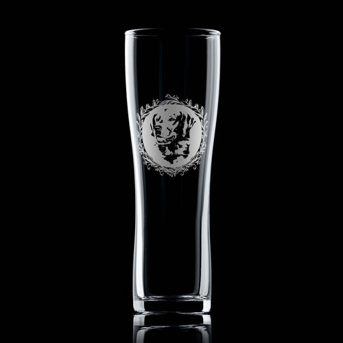 Golden Retriever Engraved Pint Glass