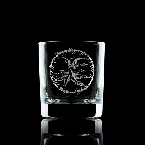 The Lonely Mountain Whisky Glass