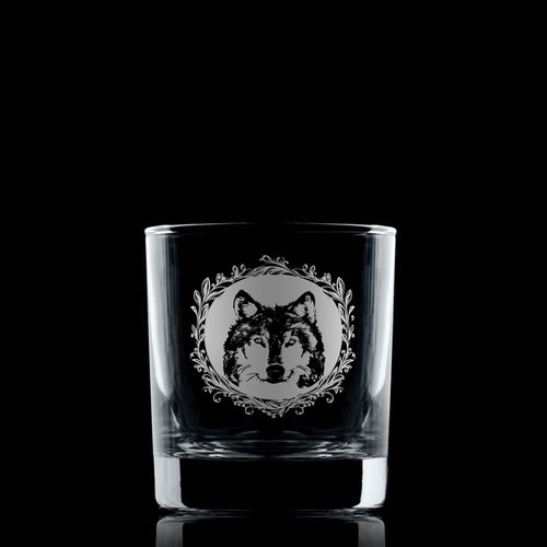 Husky Engraved Engraved Whisky Glass