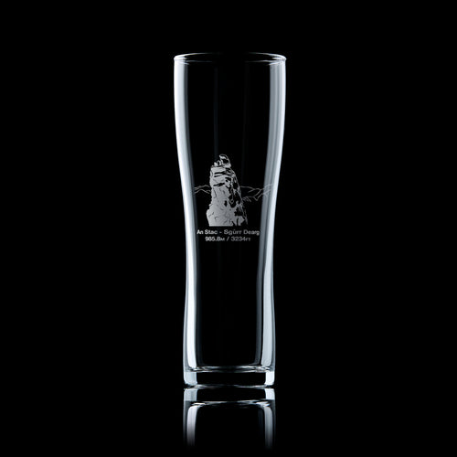 Inaccessible Pinnacle Pint Glass
