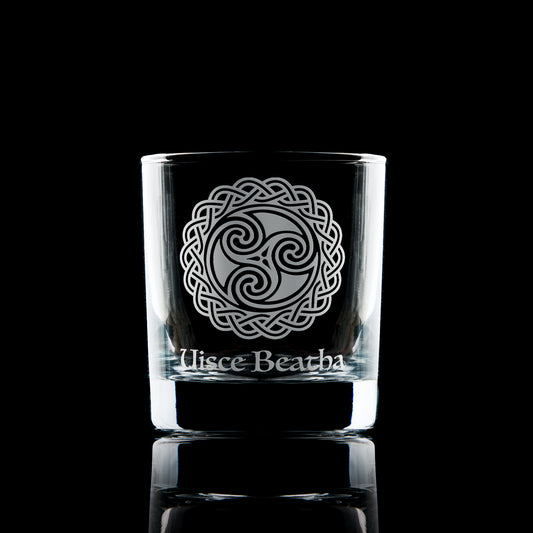 Uisce Beatha Irish Whiskey Glass