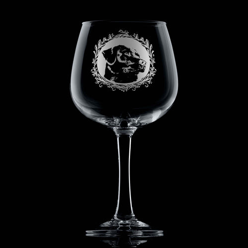 Labrador Gin Glass
