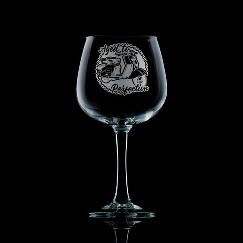 Lambretta Ld Scooter Gin Glass