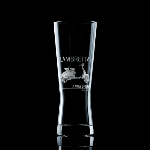 Lambretta Li Scooter Pilsner Glass - Series 2