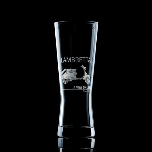 Lambretta TV175 Scooter Pilsner Glass
