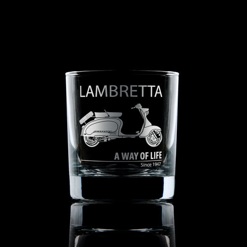 Lambretta TV175 Scooter Whisky Glass
