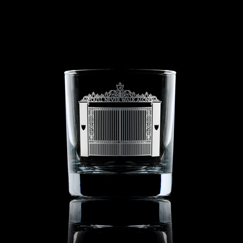LFC Whisky Glass - Shankly Gates