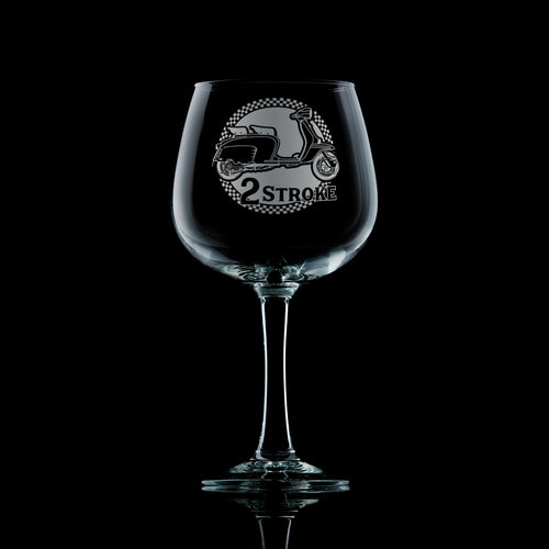 Lambretta Li Special Scooter Gin Glass
