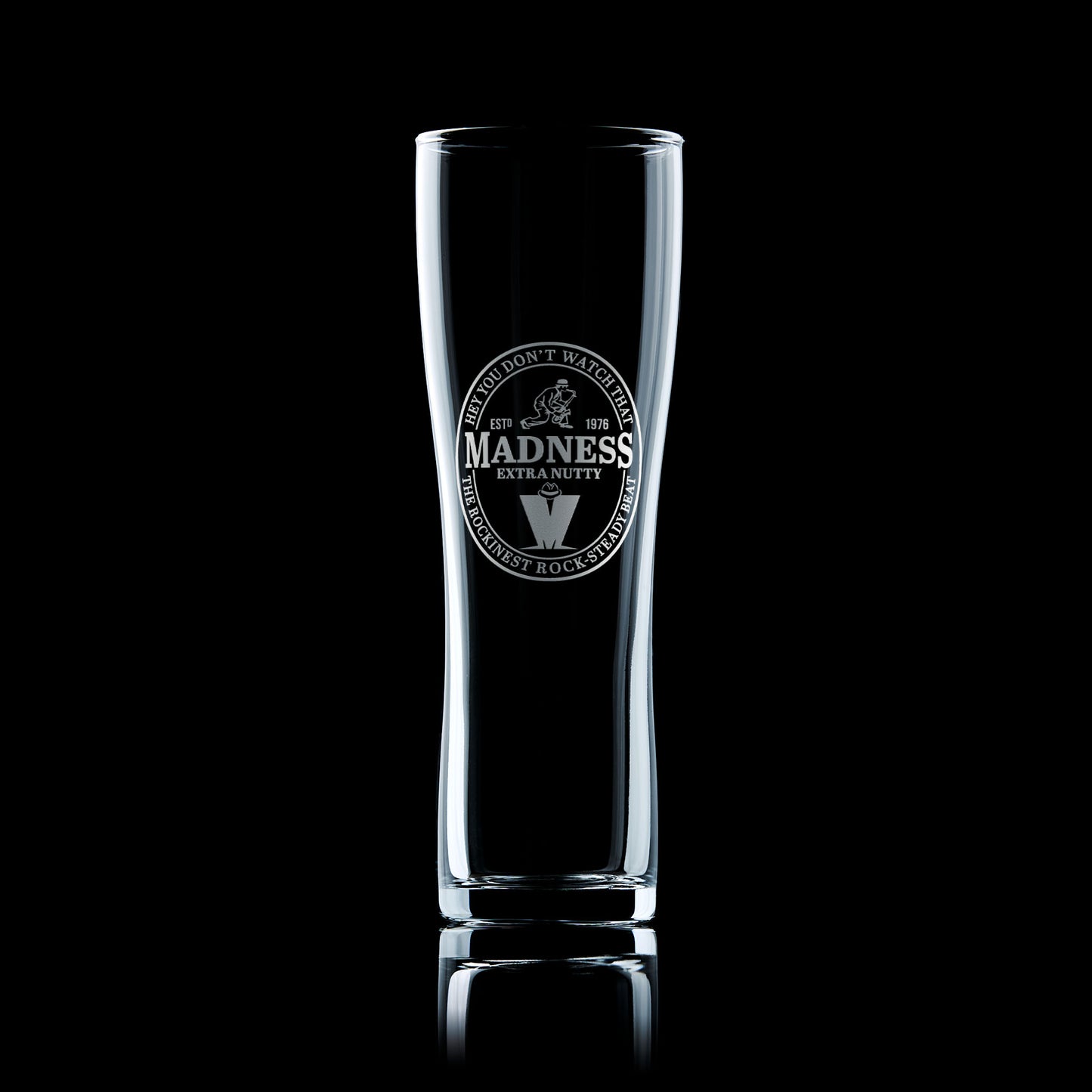 Madness Pint Glass