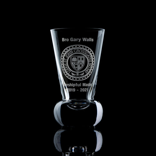 Personalised Masonic Lodge Firing Glass