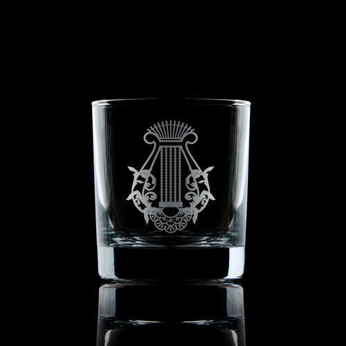 Organist Craft Officers Collar Jewel Whisky Glass