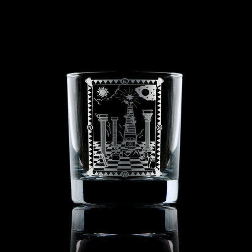 Masonic Whisky Glass – 1st Degree Tracing Board