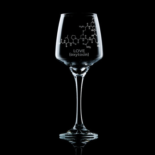 Oxytocin Wine Glass