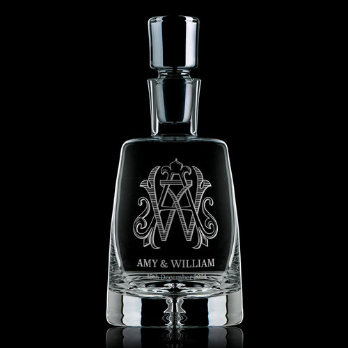 Monogram Decanter
