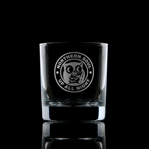 Northern Soul Night Owl Whisky Glass